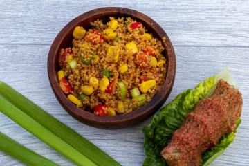 Veganer Couscous Salat