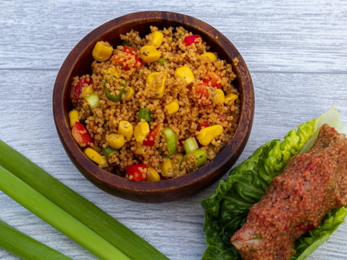 Veganer Couscous Salat