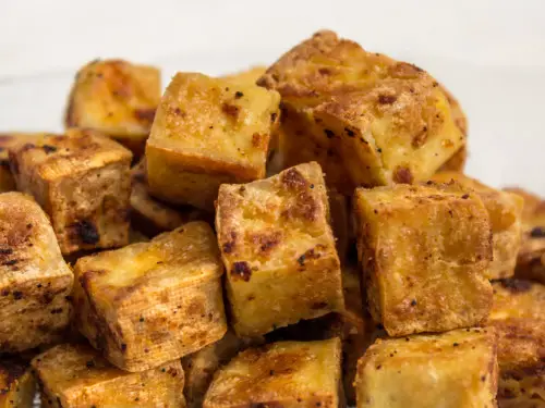 Gebratener Knusper Tofu