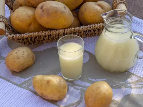 Gesunde Kartoffelmilch selber machen