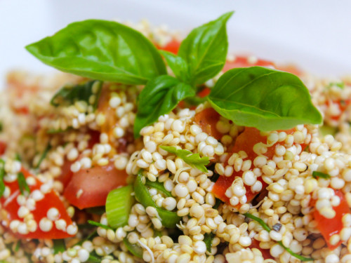 Rohkost Quinoa Salat