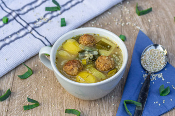 Vegane Graupensuppe nach Omas Rezept