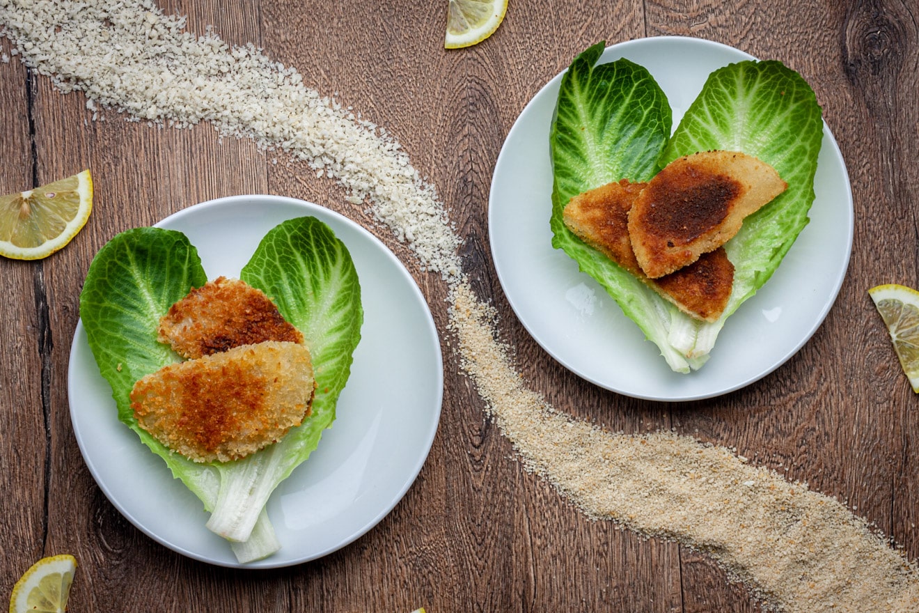 Vegane Kohlrabischnitzel