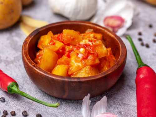 Vegane Patatas Bravas