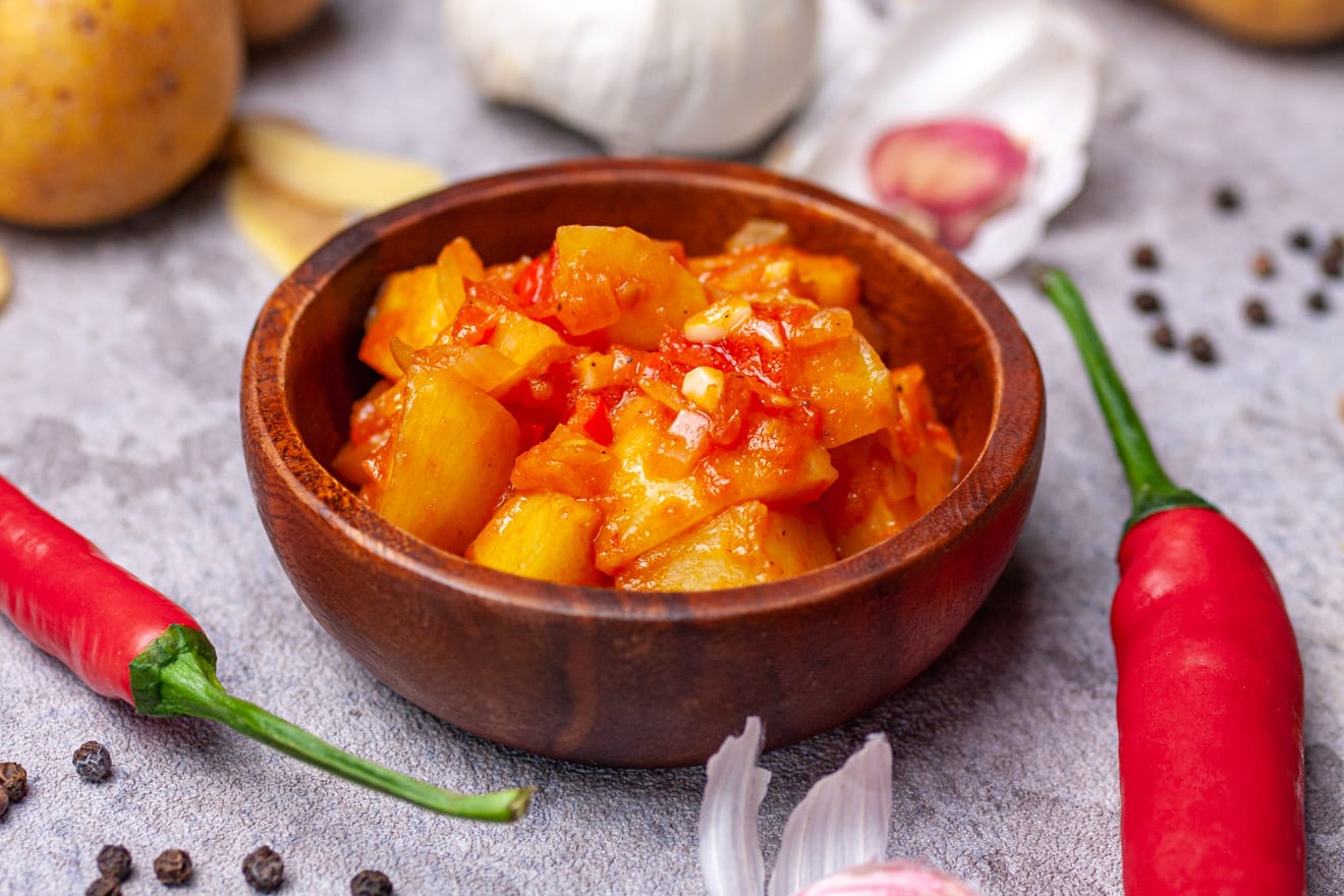 Vegane Patatas Bravas