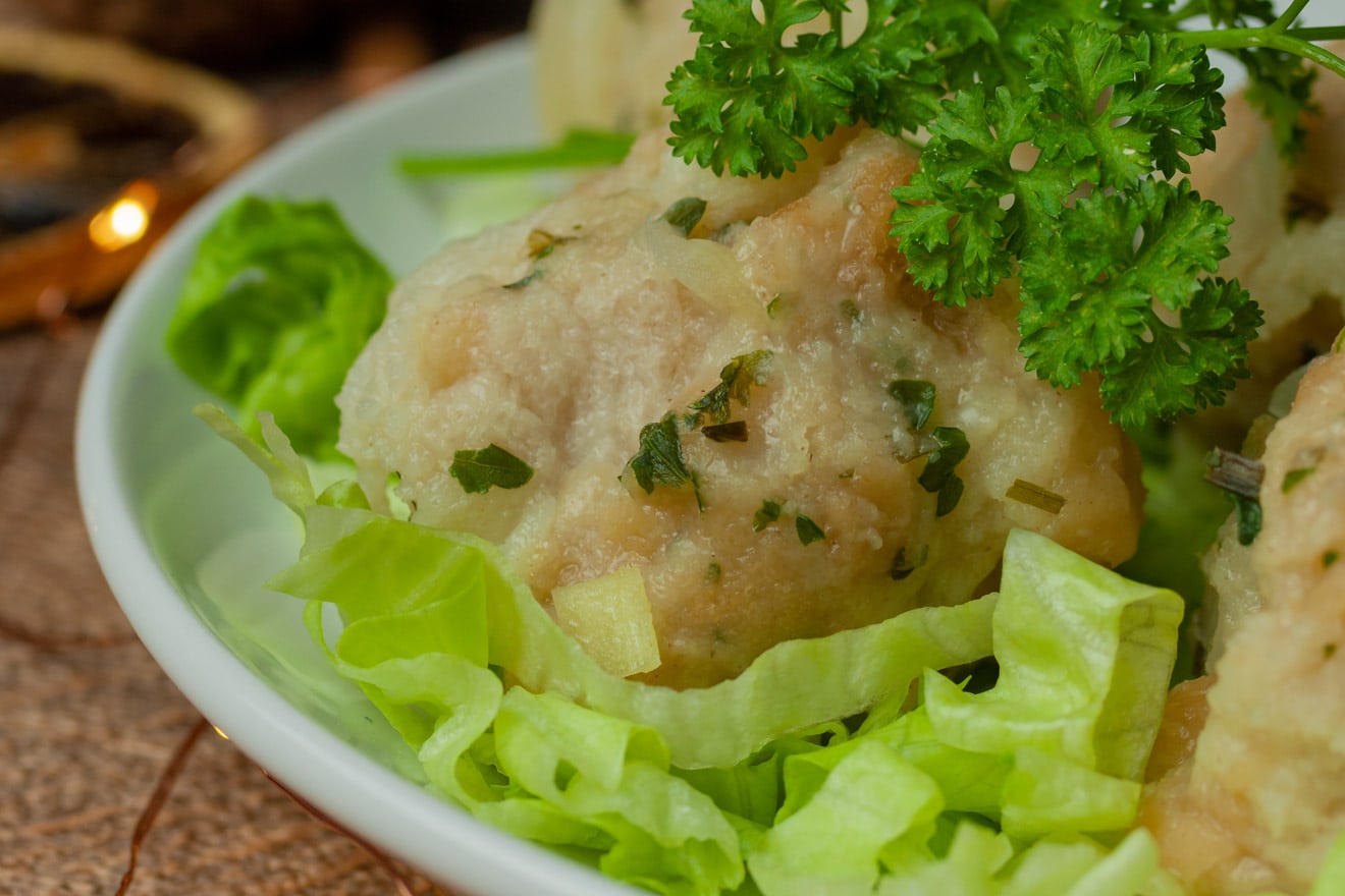 Vegane Semmelknödel