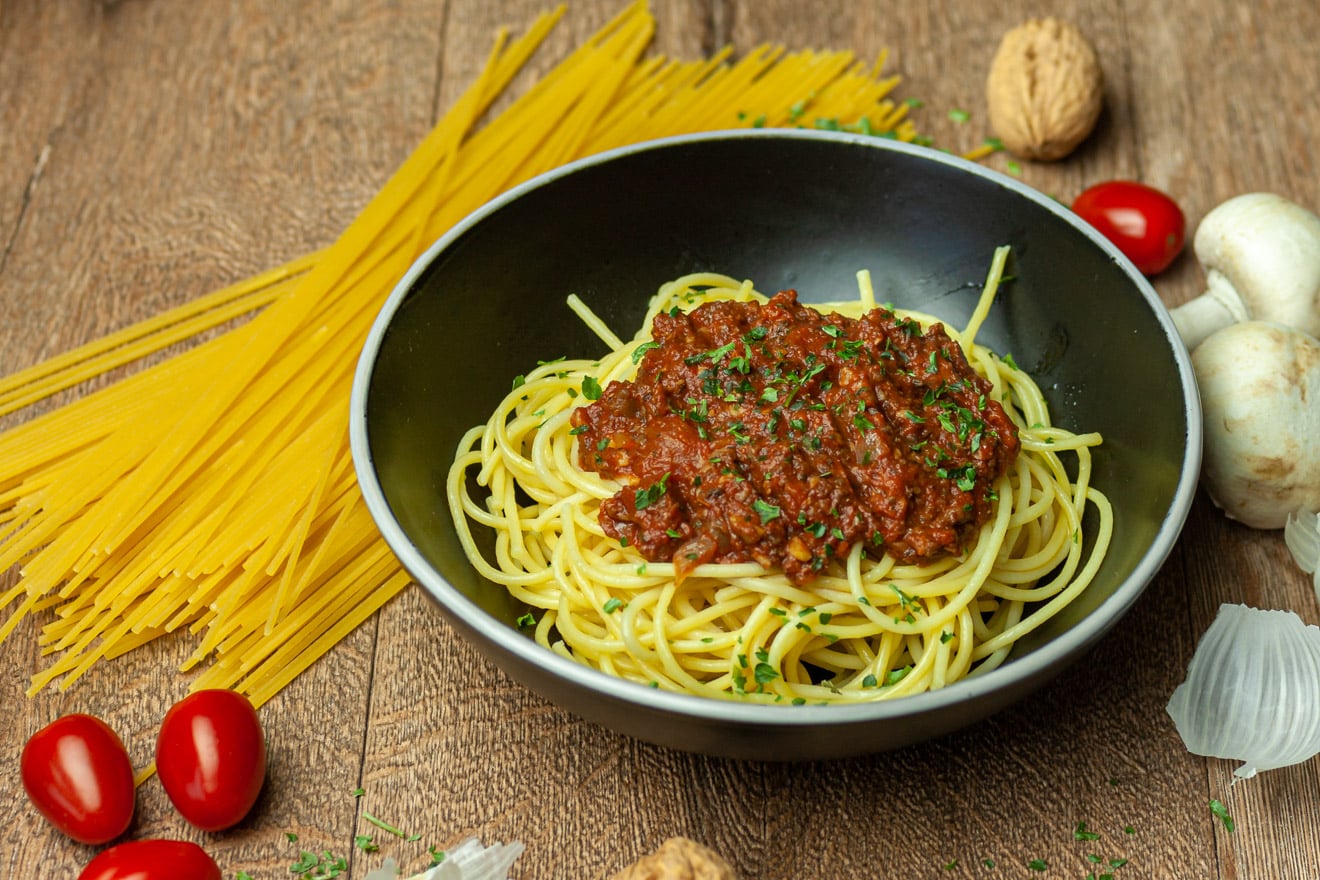 Vegane Walnuss Bolognese