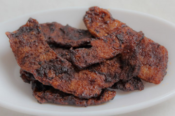 Veganes Seitan Beef Jerky