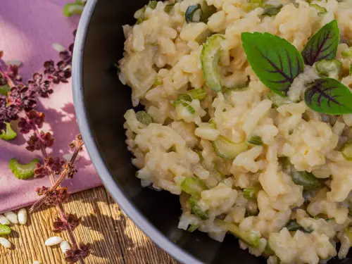 Veganes Sellerie-Risotto