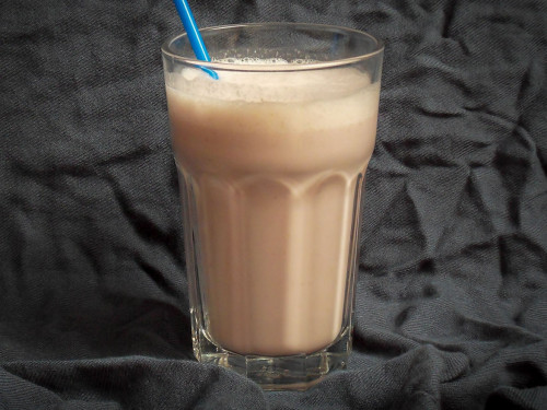 Veganer Erdbeershake