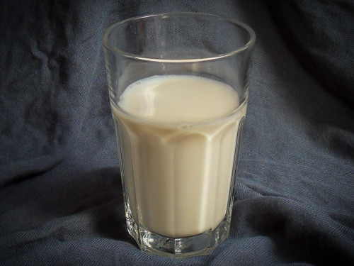 Rohkost Mandelmilch