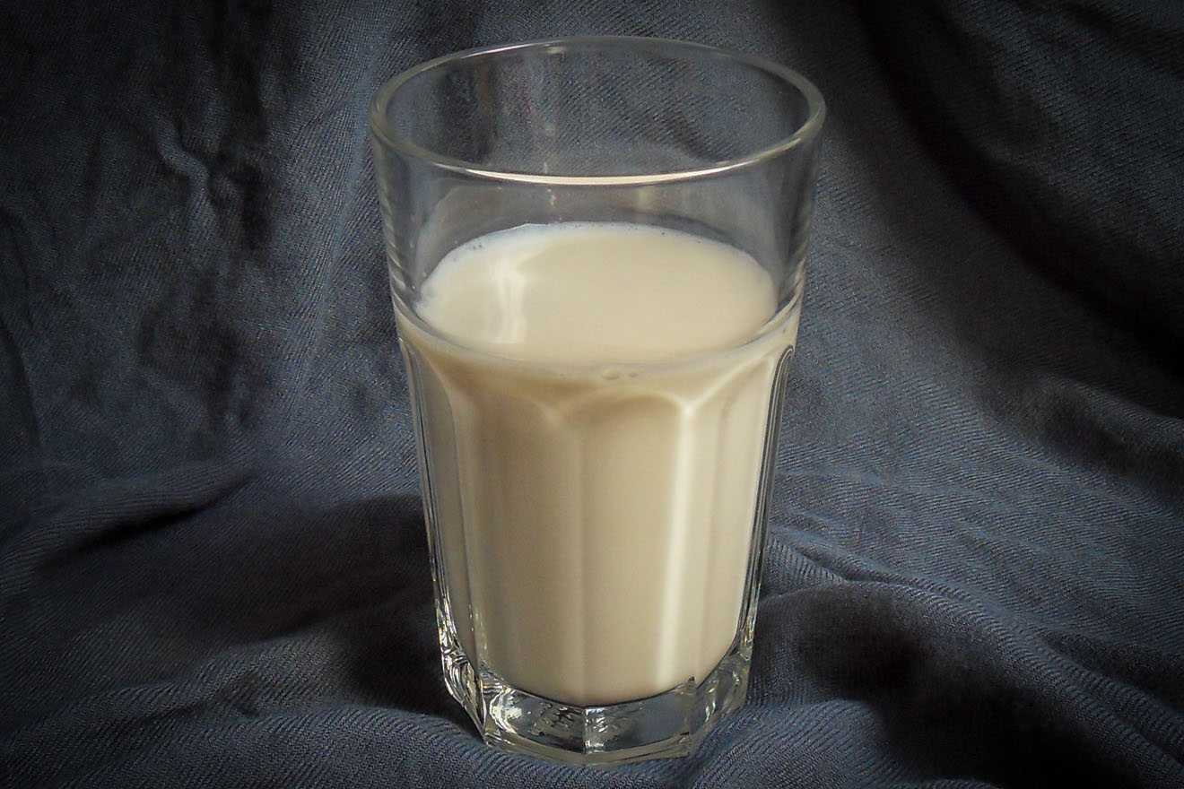 Rohkost Mandelmilch