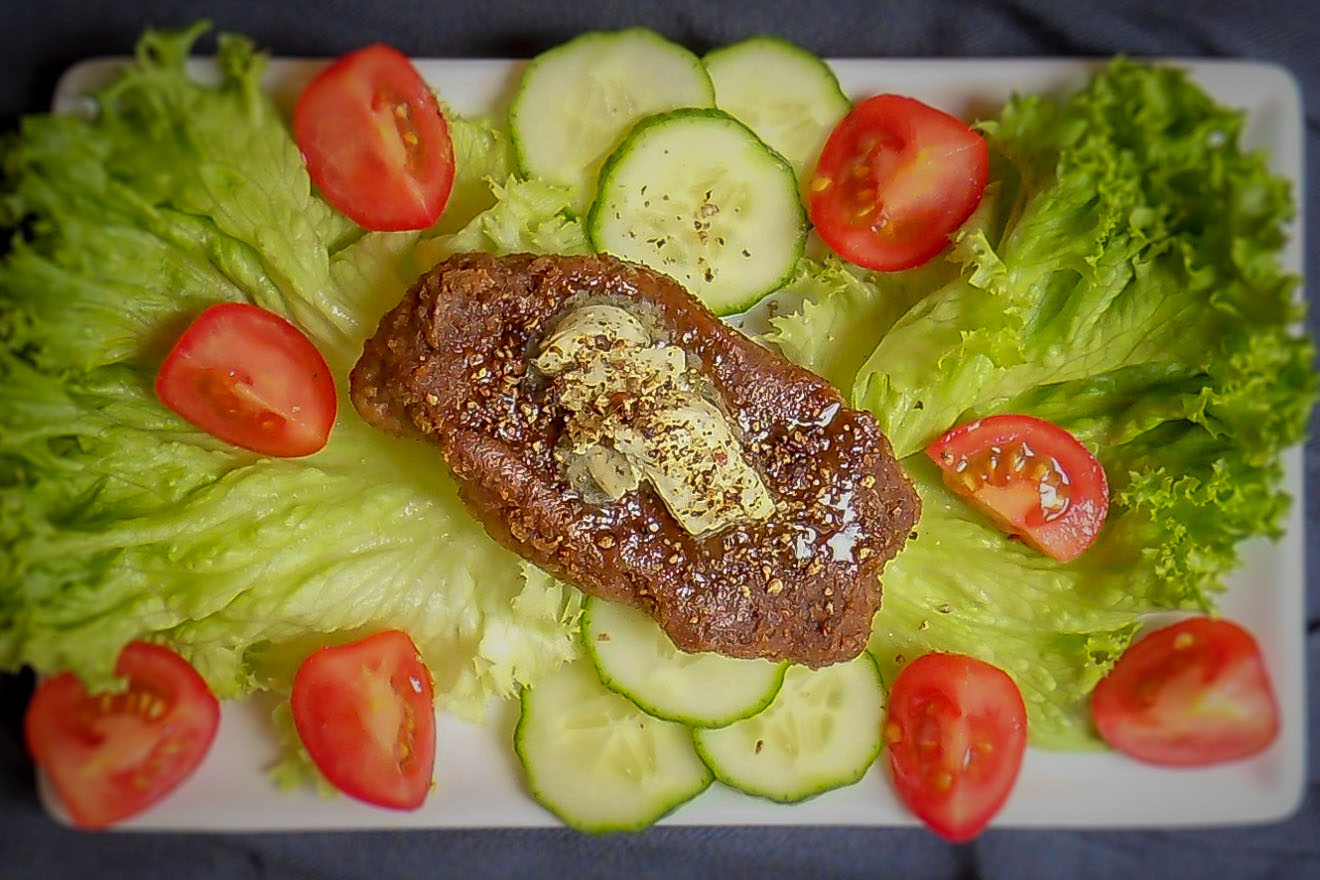 Vegane Grillsteaks aus Seitan