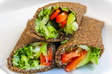 Vegane Low-Carb Wraps