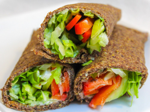 Vegane Low-Carb Wraps