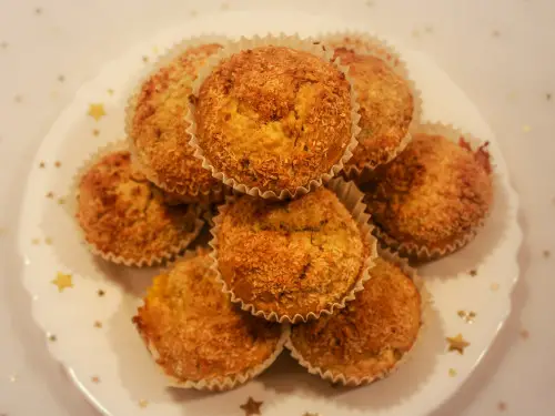 Vegane Mango Kokos Muffins