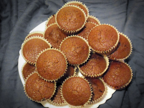 Vegane Schokomuffins