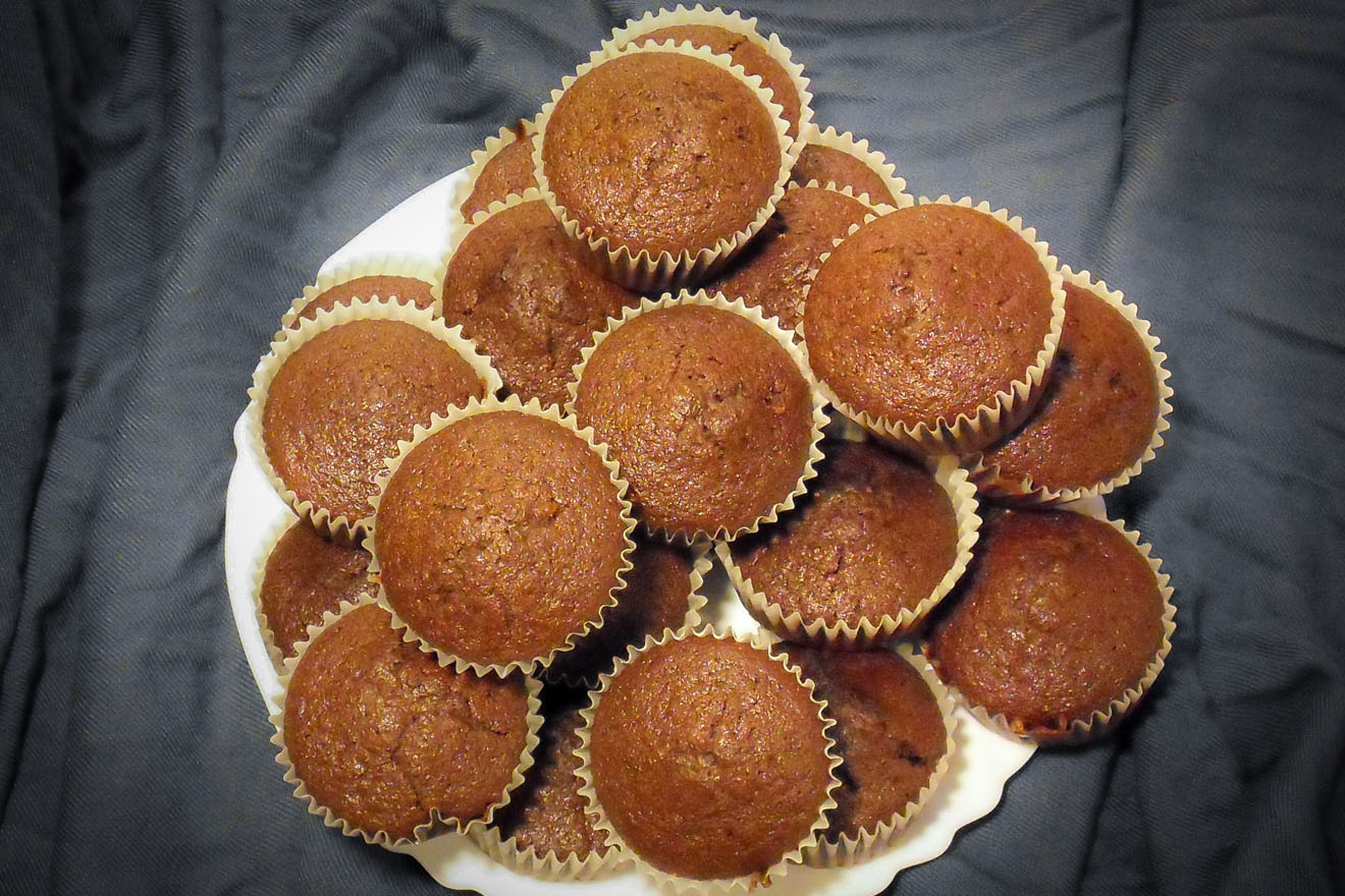 Vegane Schokomuffins