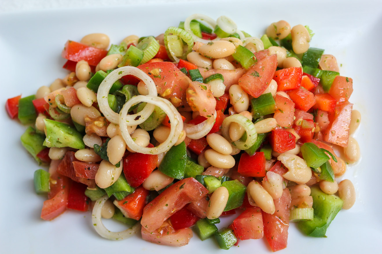 Weißer Bohnensalat - Mehr-als-Rohkost.de